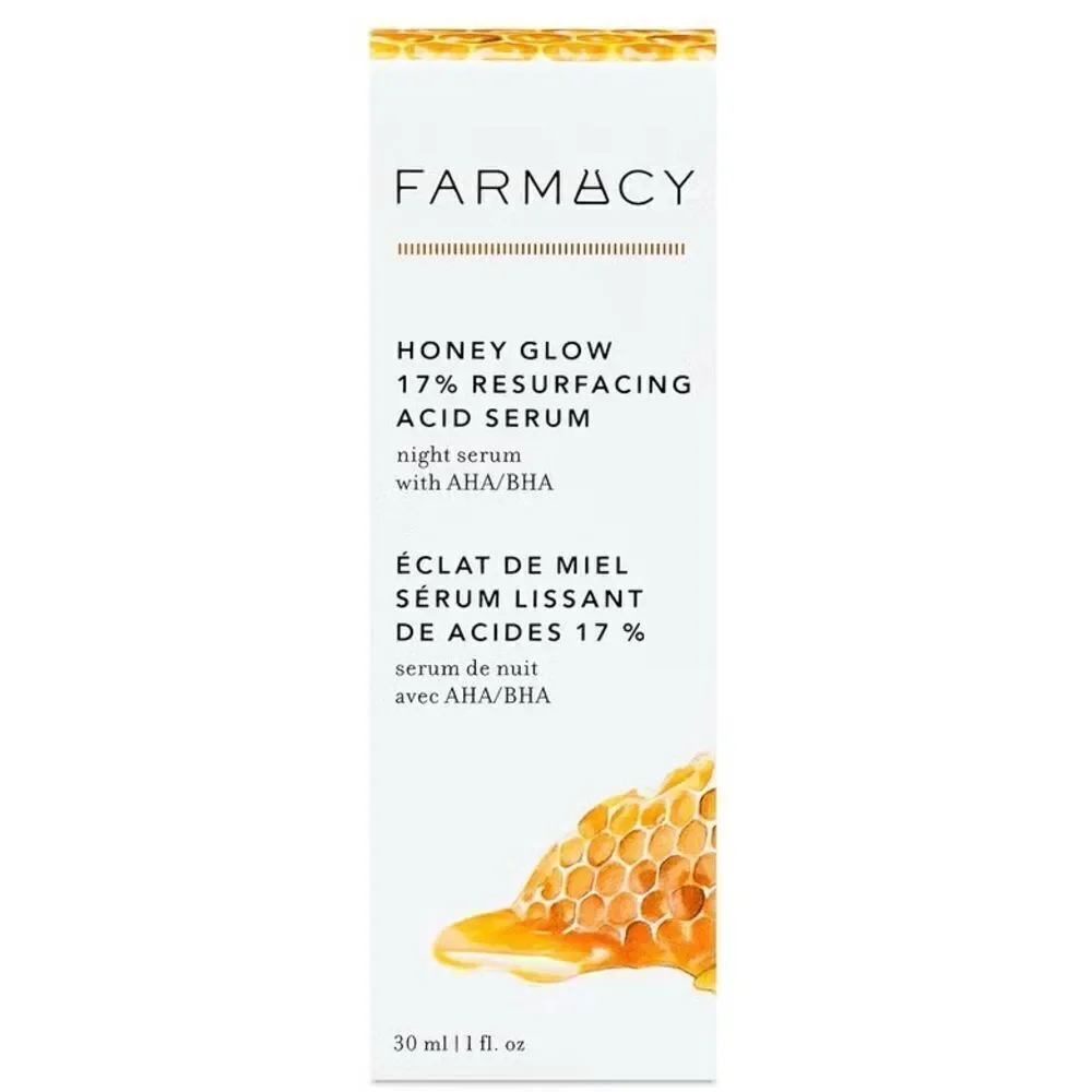 Farmacy Honey Glow 17% Resurfacing Acid Serum 30ml brand new in box